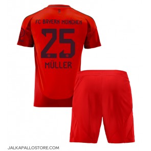 Bayern Munich Thomas Muller #25 Kotipaita Lapsille 2024-25 Lyhythihainen (+ shortsit)